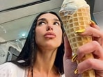 Dua Lipa recently revealed her fave ice cream on a show and it was offbeat, alright!(X)