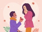 A proposal is a significant milestone in a relationship, and it is important to put forward your intent to spend your life with your significant other in the right way. (Freepik)