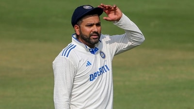 Rohit Sharma and stump mic is a match made in heaven (ANI) Rohit Sharma and stump mic is a match made in heaven (ANI)