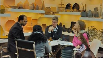 According to the organisers, the B2B (business to business) fair is open to overseas buyers, buying and sourcing consultants, and large domestic volume retail buyers. (HT Photo) According to the organisers, the B2B (business to business) fair is open to overseas buyers, buying and sourcing consultants, and large domestic volume retail buyers. (HT Photo)