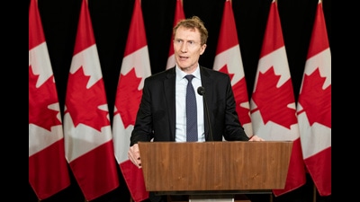 Canada's minister of immigration Marc Miller (AP) Canada's minister of immigration Marc Miller (AP)