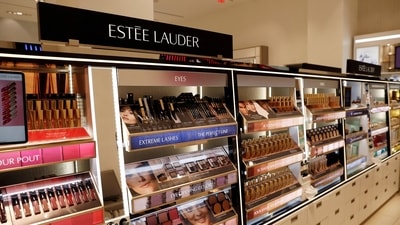 FILE PHOTO: The Estee Lauder section of the Nordstrom flagship store is seen during a media preview in New York, U.S., October 21, 2019. REUTERS/Shannon Stapleton/File Photo (REUTERS)
