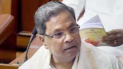 Karnataka chief minister Siddaramaiah. (File Photo)