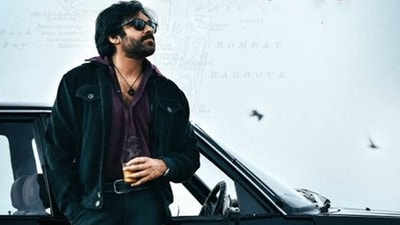 Pawan Kalyan in a still from OG Pawan Kalyan in a still from OG