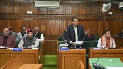 Parliamentary affairs minister Premchand Aggarwal gave a historical background of the UCC. (PTI) Parliamentary affairs minister Premchand Aggarwal gave a historical background of the UCC. (PTI)