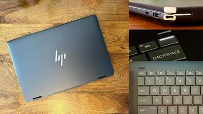 The HP Spectre 16 x360. (Vishal Mathur / HT Photo) The HP Spectre 16 x360. (Vishal Mathur / HT Photo)