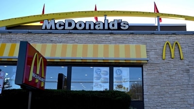 A McDonald's is seen. (AFP)