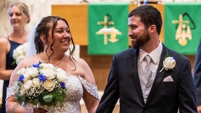 Gina Weingart, 37, and Emerson Weingart, 33 got married just last summer (Gina Lynn Weingart/Facebook) Gina Weingart, 37, and Emerson Weingart, 33 got married just last summer (Gina Lynn Weingart/Facebook)