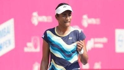 Rutuja Bhosale was the first of the lot to take the court and she was clinical in a 6-4, 7-5 victory against Thailand’s Peangtarn Plipuech Rutuja Bhosale was the first of the lot to take the court and she was clinical in a 6-4, 7-5 victory against Thailand’s Peangtarn Plipuech