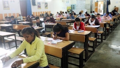 Around 7 lakh students are taking MP board 12th final exams (ANI/For representation) Around 7 lakh students are taking MP board 12th final exams (ANI/For representation)