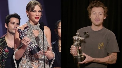 MTV's Video Music Awards: Taylor Swift and Harry Styles won at the event. MTV's Video Music Awards: Taylor Swift and Harry Styles won at the event.