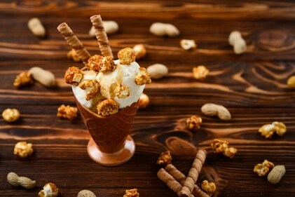 Want a bite of popcorn ice cream? (Shutterstock) Want a bite of popcorn ice cream? (Shutterstock)