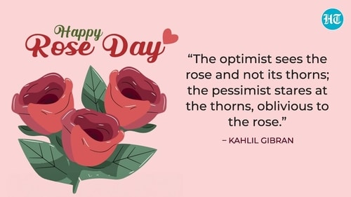 Rose Day is observed on February 7.