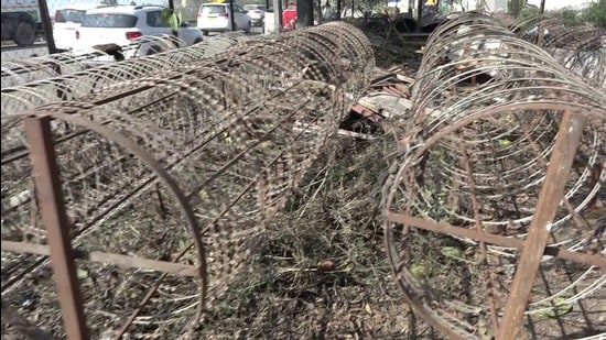 In Haryana, farmers from Yamunanagar, Panchkula, Ambala, Kurukshetra, Kaithal and some other parts will gather at the Shambhu border. (HT Photo)