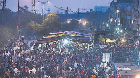 Police stations have been asked to monitor those involved in the protests against the CAA and NRC. (HT Archive)