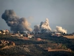 Smoke billows over the southern Lebanese border village of El-Khiam during Israeli bombardment on February 7, 2024, amid cross-border tensions with Lebanon, as fighting continues between Israel and the Palestinian militant group Hamas in Gaza. (Photo by Rabih DAHER / AFP) Smoke billows over the southern Lebanese border village of El-Khiam during Israeli bombardment on February 7, 2024, amid cross-border tensions with Lebanon, as fighting continues between Israel and the Palestinian militant group Hamas in Gaza. (Photo by Rabih DAHER / AFP)
