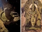 An ancient idol of Lord Vishnu was discovered in Raichur, Karnataka, An ancient idol of Lord Vishnu was discovered in Raichur, Karnataka,
