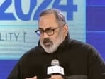DNPA Conclave & Awards 2024: Rajeev Chandrasekhar speaks at the conclave. 