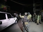 The incident took place in Srinagar's Shaheed Gunj area, which has been cordoned off by security forces.