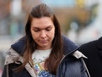 Simona Halep of Romania, the former tennis world number one, arrives at a hearing on the doping case against her at the Court of Arbitration for Sport (CAS) in Lausanne