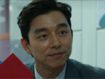 Gong Yoo in a still from Squid Game. Gong Yoo in a still from Squid Game.