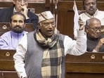 Leader of the Opposition in Rajya Sabha Mallikajun Kharge speaks during the Budget session of Parliament. Leader of the Opposition in Rajya Sabha Mallikajun Kharge speaks during the Budget session of Parliament.