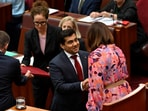 Varun Ghosh took an oath on Bhagavad Gita as he became a senator. 