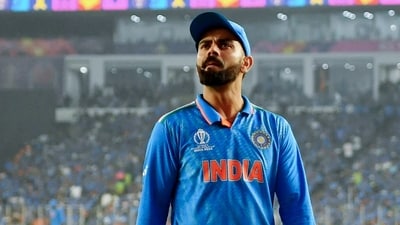 Virat Kohli during the 2023 World Cup (ICC Twitter) Virat Kohli during the 2023 World Cup (ICC Twitter)