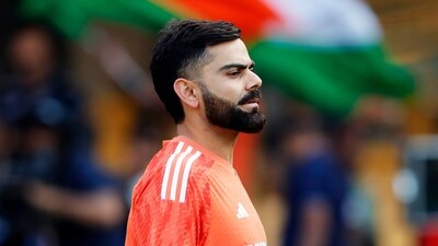 India's Virat Kohli during a practice session (BCCI-X) India's Virat Kohli during a practice session (BCCI-X)