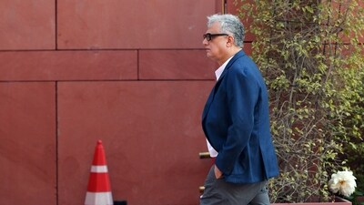 Trinamool Congress (TMC) MP Derek O'Brien at the Parliament House during the Budget Session, in New Delhi on Wednesday. (ANI) Trinamool Congress (TMC) MP Derek O'Brien at the Parliament House during the Budget Session, in New Delhi on Wednesday. (ANI)