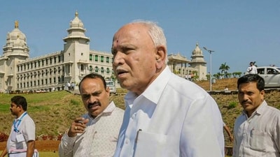 B S Yediyurappa. (PTI) B S Yediyurappa. (PTI)
