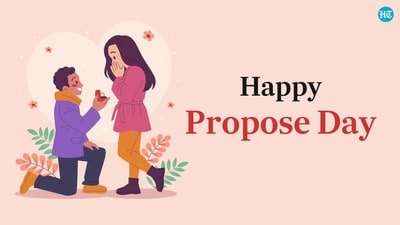 Propose Day: Here we bring you five proposal ideas. (HT Photo) Propose Day: Here we bring you five proposal ideas. (HT Photo)