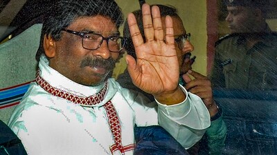 Hemant Soren's lawyer said he got to know that the former chief minister of Jharkhand has been kept in a basement room which does not have a window. (PTI) Hemant Soren's lawyer said he got to know that the former chief minister of Jharkhand has been kept in a basement room which does not have a window. (PTI)
