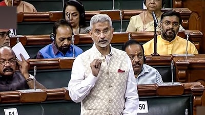 S Jaishanka, Minister of External Affairs of India. (PTI) S Jaishanka, Minister of External Affairs of India. (PTI)