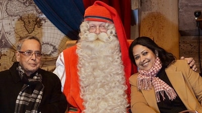 Former president Pranab Mukherjee and his daughter Sharmistha Mukherjee. (PTI file) Former president Pranab Mukherjee and his daughter Sharmistha Mukherjee. (PTI file)