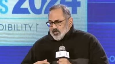 DNPA Conclave & Awards 2024: Rajeev Chandrasekhar speaks at the conclave. DNPA Conclave & Awards 2024: Rajeev Chandrasekhar speaks at the conclave.