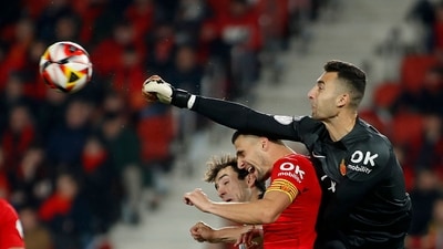 Sociedad will be favourites to progress from the second leg on February 27 although Javier Aguirre's Mallorca will retain hope of repeating their sole Copa del Rey title in 2003 (AFP) Sociedad will be favourites to progress from the second leg on February 27 although Javier Aguirre's Mallorca will retain hope of repeating their sole Copa del Rey title in 2003 (AFP)
