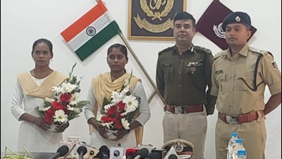 The two would be rehabilitated and rewarded as per the state government’s policy. (HT PHOTO) The two would be rehabilitated and rewarded as per the state government’s policy. (HT PHOTO)