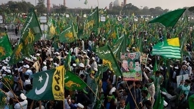 Pakistan Elections: Supporters of Pakistan's former Prime Minister Nawaz Sharif in Lahore, Pakistan. (AP/File) Pakistan Elections: Supporters of Pakistan's former Prime Minister Nawaz Sharif in Lahore, Pakistan. (AP/File)