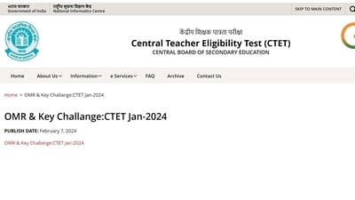 CBSE releases provisional answer key for CTET January 2024 exam CBSE releases provisional answer key for CTET January 2024 exam