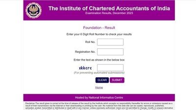 ICAI CA Foundation Result 2023 Declared, Download Now