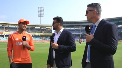 Shubman Gill said sorry to Kevin Pietersen (Screengrab)