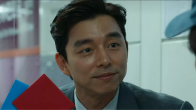 Gong Yoo in a still from Squid Game. Gong Yoo in a still from Squid Game.