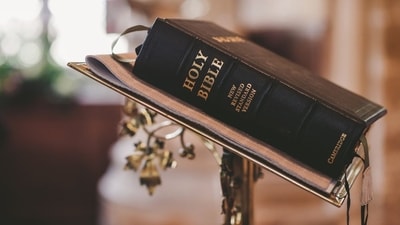 The Holy Bible: Not coming on a screen near you (Pexels) The Holy Bible: Not coming on a screen near you (Pexels)
