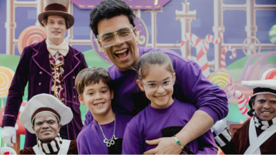 Karan Johar's kids Yash and Roohi turned 7. Karan Johar's kids Yash and Roohi turned 7.