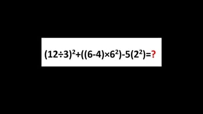 Brain Teaser: Can you solve this using mental calculations? (X/@ezdailyquiz) Brain Teaser: Can you solve this using mental calculations? (X/@ezdailyquiz)