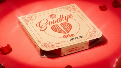 Snapshot of the 'goodbye pie' rolled out by Pizza Hut. Snapshot of the 'goodbye pie' rolled out by Pizza Hut.