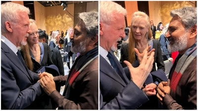 Throwback to when James Cameron and SS Rajamouli had a chat at the Critics’ Choice Awards Throwback to when James Cameron and SS Rajamouli had a chat at the Critics’ Choice Awards