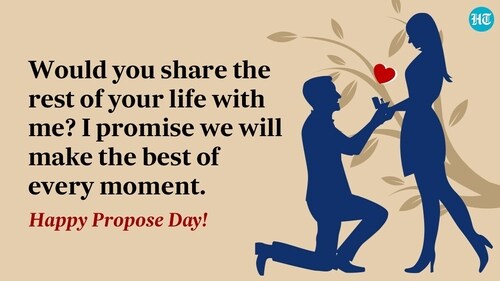 Happy Propose Day to you and your partner! (HT Photo) Happy Propose Day to you and your partner! (HT Photo)