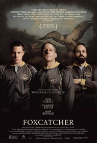 Foxcatcher stars Channing Tatum, Steve Carell, and Mark Ruffalo Foxcatcher stars Channing Tatum, Steve Carell, and Mark Ruffalo